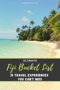 Fiji Bucket List