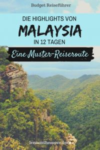 Malaysia - Itinerary