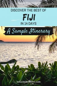 Fiji - Itinerary