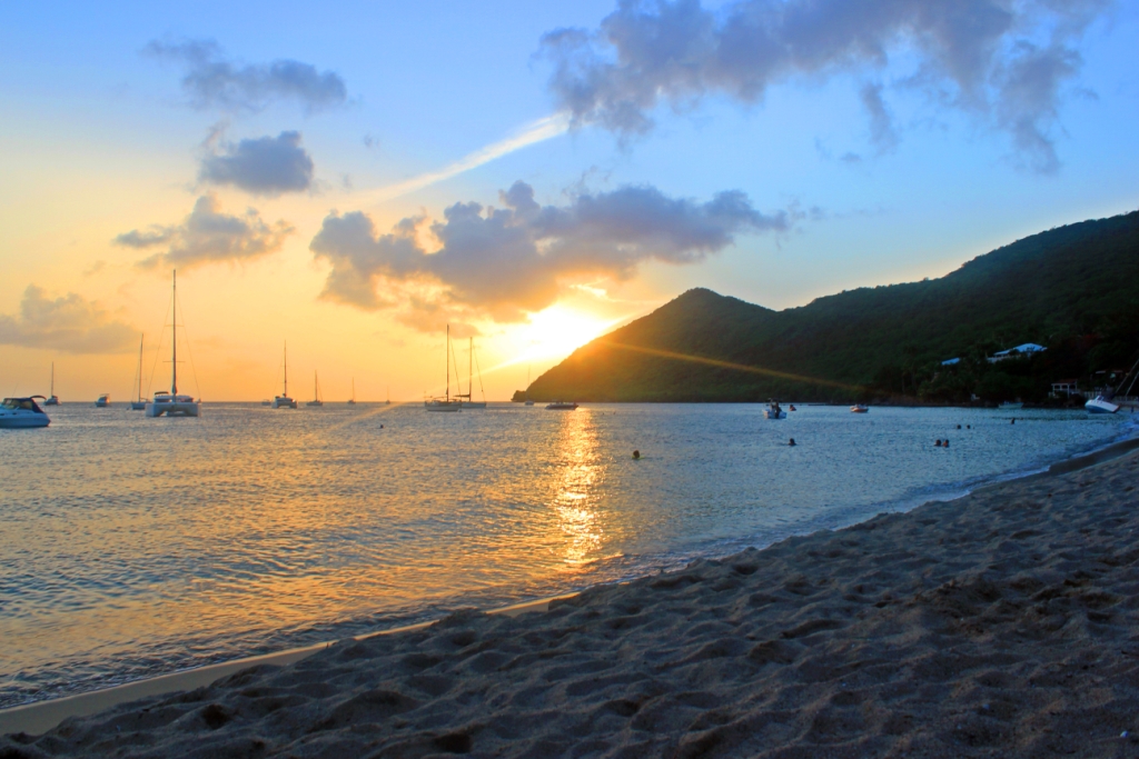 Sunset Beach Martinique